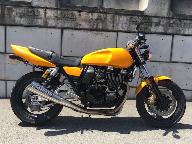 XJR400R 足付き